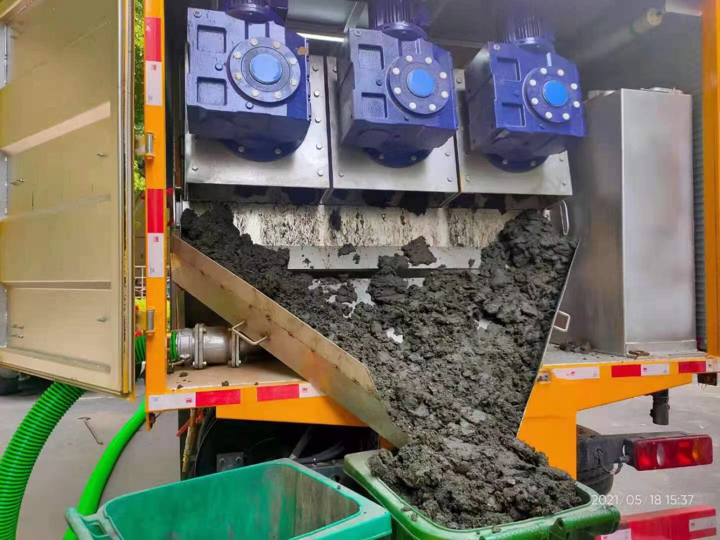 临县化粪池清掏城市维护站-泥浆净化干湿分离处理